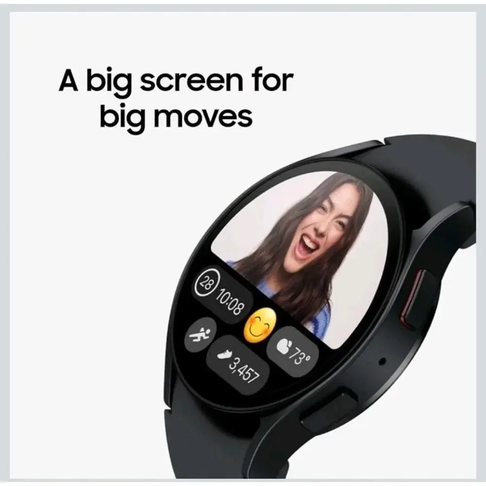 New Samsung Galaxy Watch 6 44 mm (Graphite) Bluetooth-Sealed Style BESPOKE
